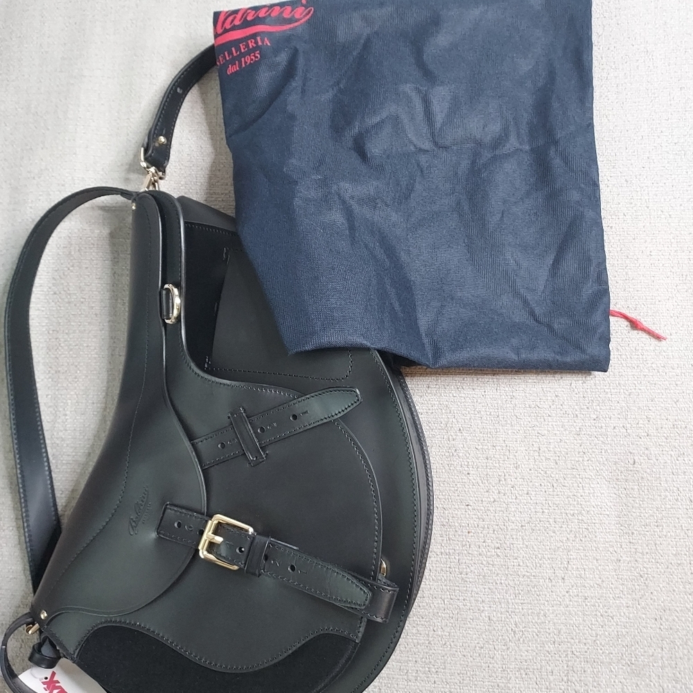 Boldrini Classic saddle bag-all leather - Picture 9 of 16